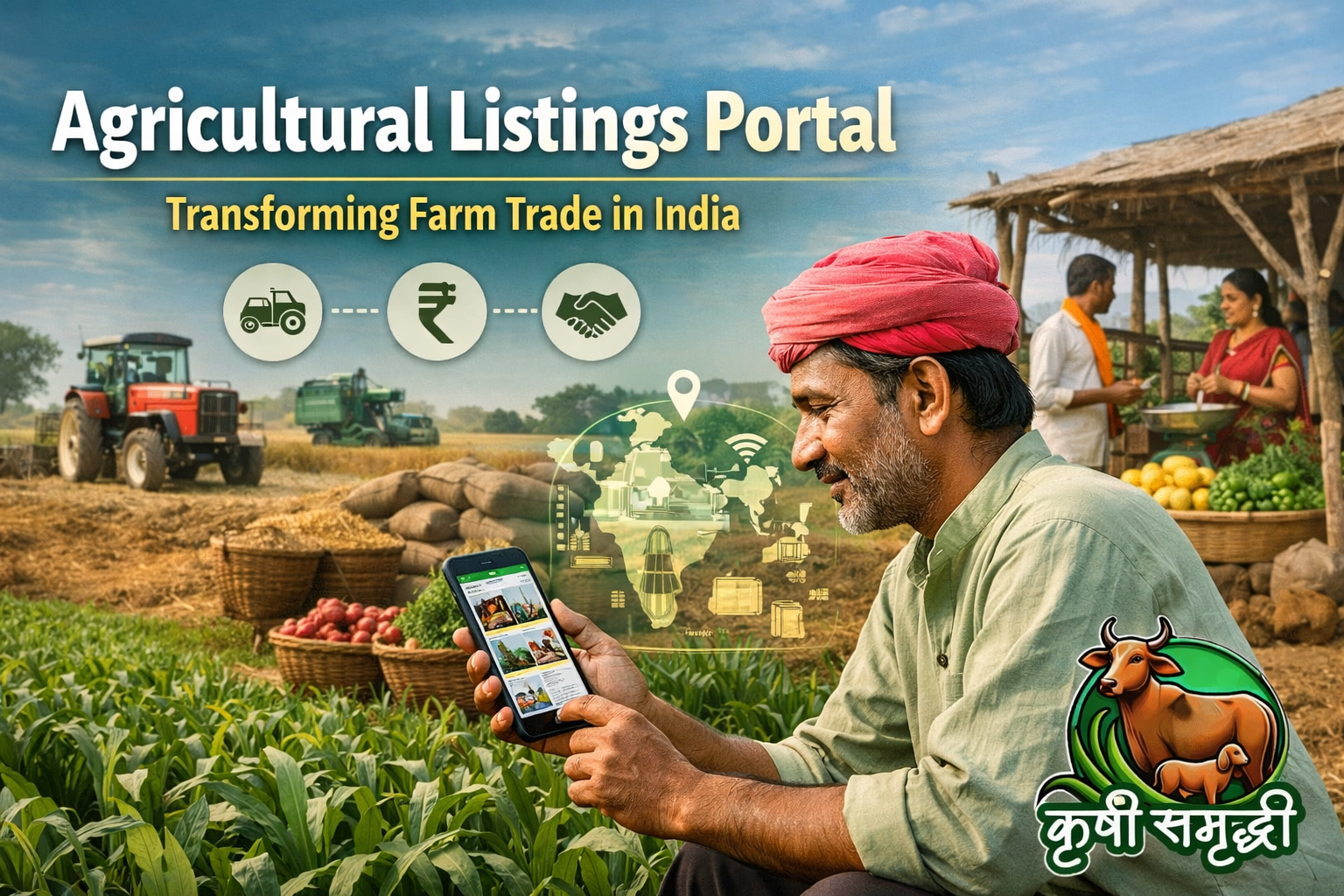 Agricultural Listings Portal: Transforming Farm Trade in India
