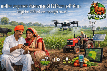 ग्रामीण लघुधारक शेतकऱ्यांसाठी डिजिटल कृषी सेवा: आधुनिक शेतीकडे एक महत्त्वपूर्ण पाऊल